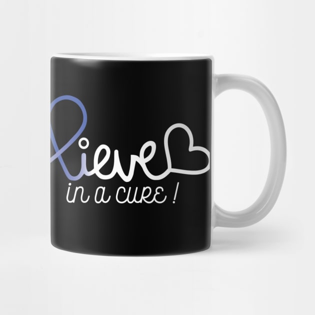 Believe- Colon Cancer Gifts Colon Cancer Awareness by AwarenessClub